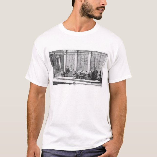 T-shirt Le Tableau de l'enquête (Devant)
