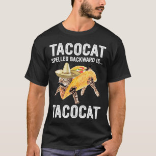 T-shirt Le Tacocat Écrit À L'Arrière Est... Tacocat Pour T