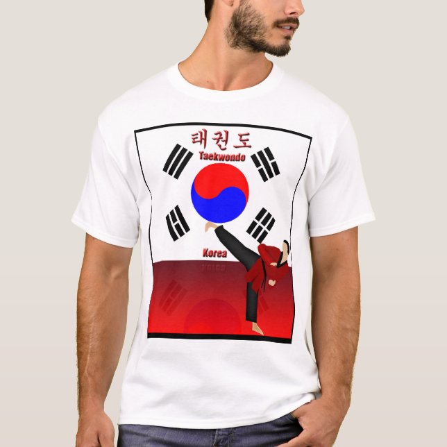 T-shirt Le Taekwondo (Devant)