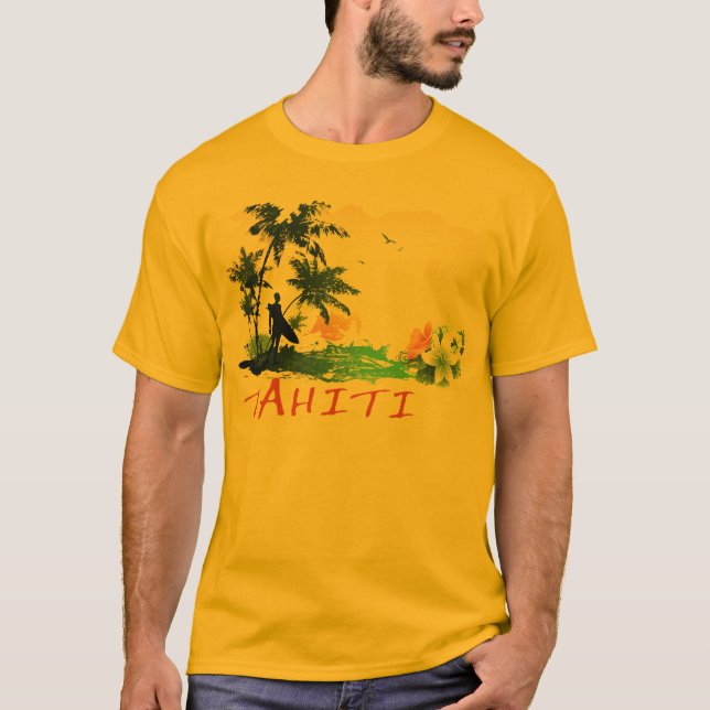 T-shirt Le Tahiti (Devant)