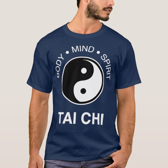 T-shirt Le Tai Chi Corps Esprit Âme 4 (Devant)