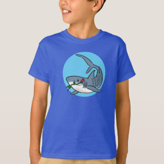 T-shirt Le tango de requin de tigre s'est levé