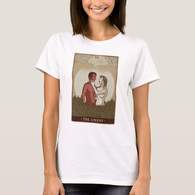 T-shirt Le Tarot des amoureux (Devant)