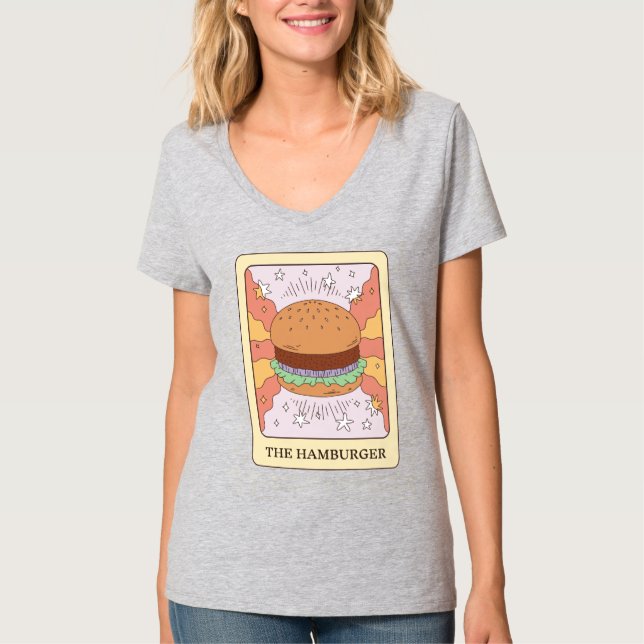T-shirt Le Tarot Hamburger (Devant)