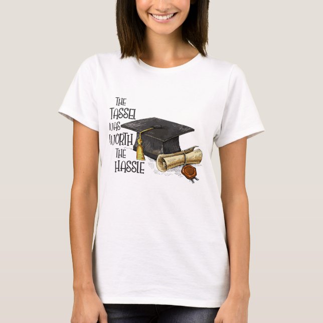 T-shirt Le Tassel Vaut La Peine Du Hassle (Devant)