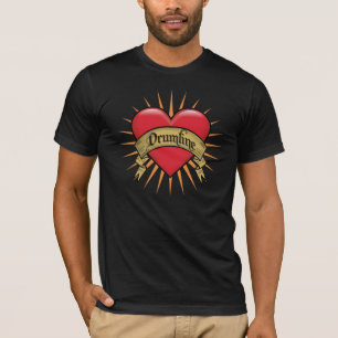 T-shirt Le tatouage entendent Drumline
