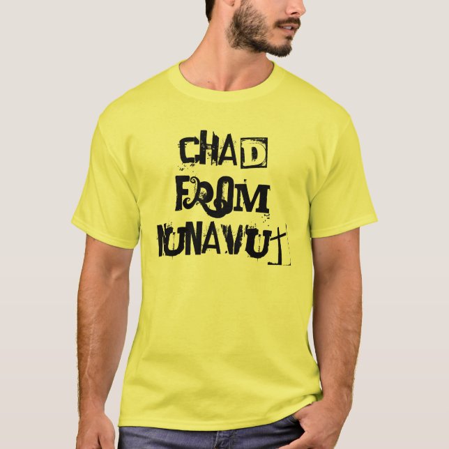 T-shirt Le Tchad de Nunavut T authentique (Devant)