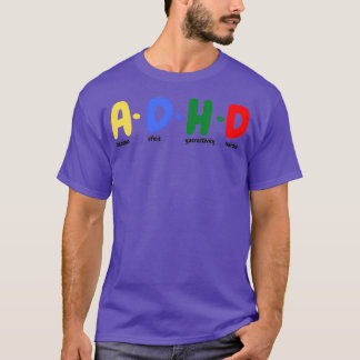 T-shirt Le TDAH est une conscience ADHD géniale 4