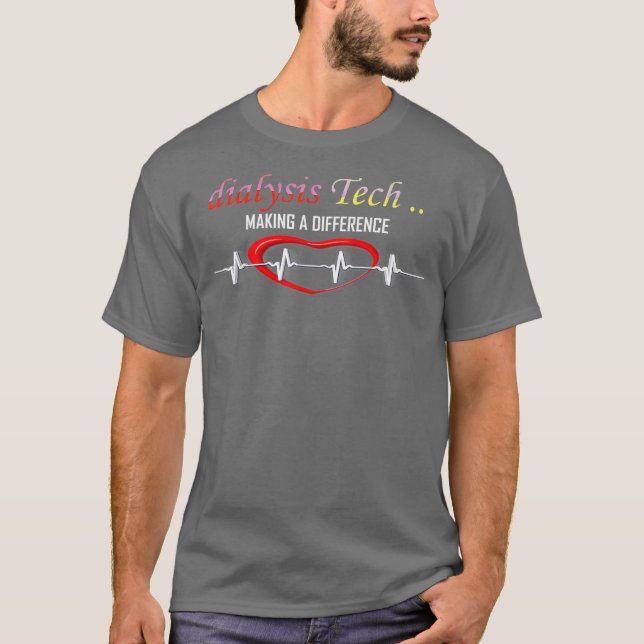 T-shirt Le technicien de dialyse devrait voir mon Cool du  (Devant)