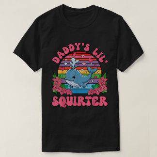 T-shirt Le Tee Retro Baleine de Daddy’s Lil’ Squirter