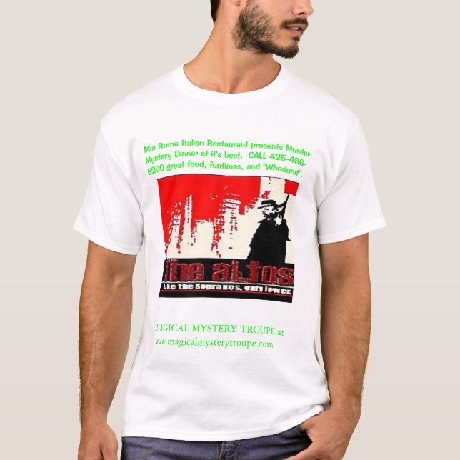 T-shirt Le tee - shirt d'altos (Devant)