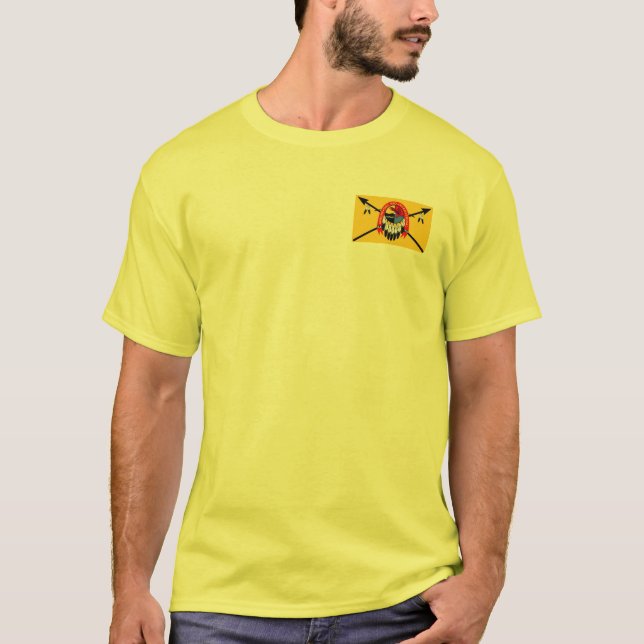 T-shirt Le tee - shirt des hommes de drapeau et de logo (Devant)