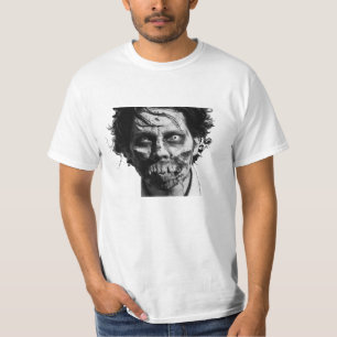 T-shirt Le tee - shirt des hommes de visage de zombi
