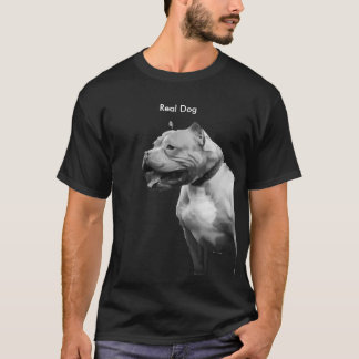 T-shirt Le tee - shirt des vrais hommes de chien de