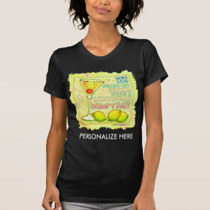 T-shirt Le tee - shirt foncé des femmes - baisse de citron