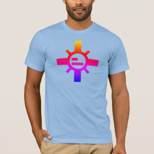 T-shirt Le tee - shirt Sun des hommes crépusculaires de