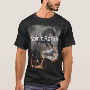 T-shirt Le Tee Spirit Ranch Bottes Chapeau et Ceinture Cov