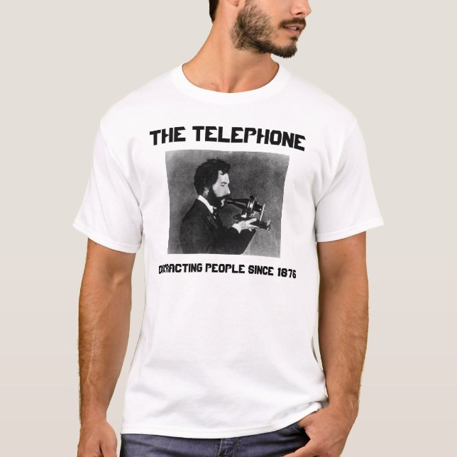 T-shirt Le téléphone (Devant)