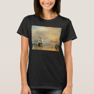 T-shirt Le Temeraire par Joseph Turner, Art maritime