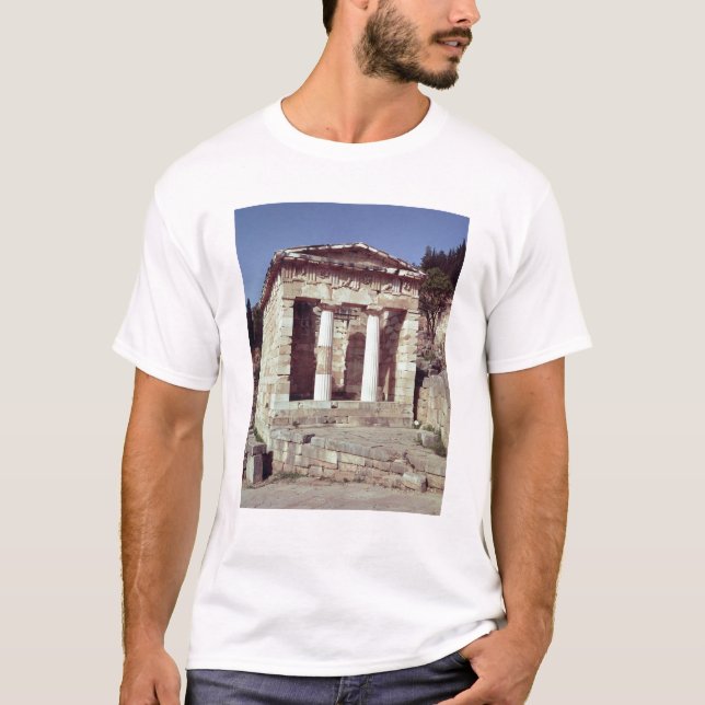 T-shirt Le temple des trésors des Athéniens (Devant)