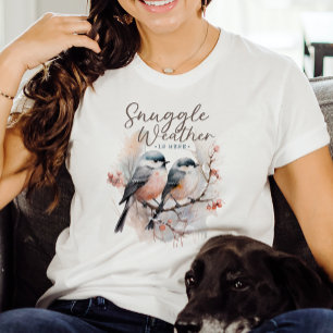 T-shirt Le temps battu est ici, les oiseaux à la Branche N