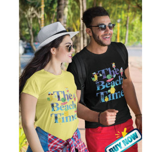 T-shirt Le Temps De La Plage