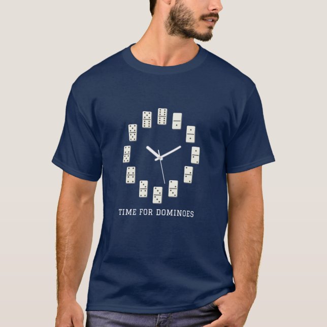 T-shirt Le temps des dominos (Devant)