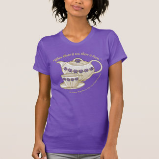 T-shirt Le temps du thé et de l'espoir