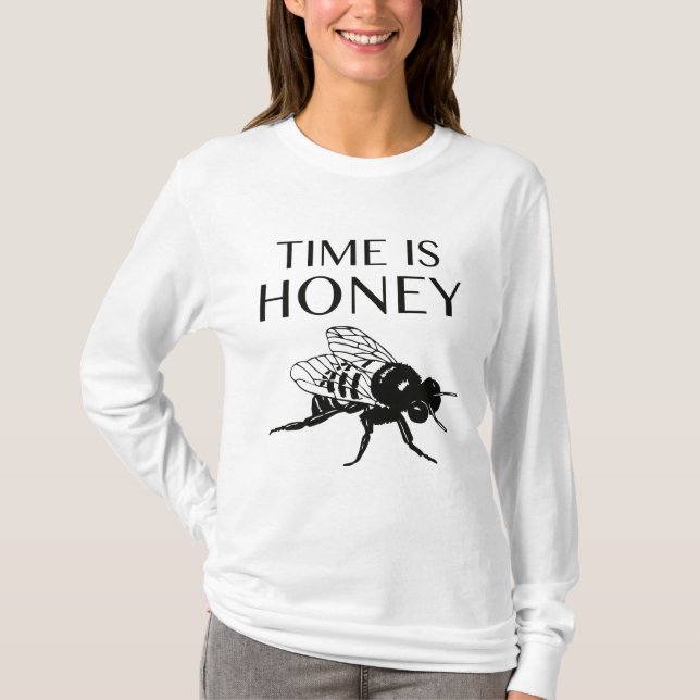 T-shirt Le temps est du miel (Devant)