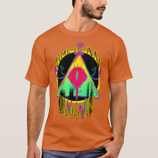 T-SHIRT LE TEMPS EST UNE ILLUSION