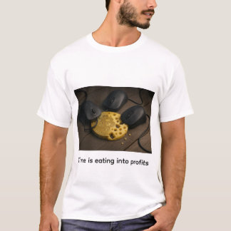 T-shirt Le temps grignote les bénéfices