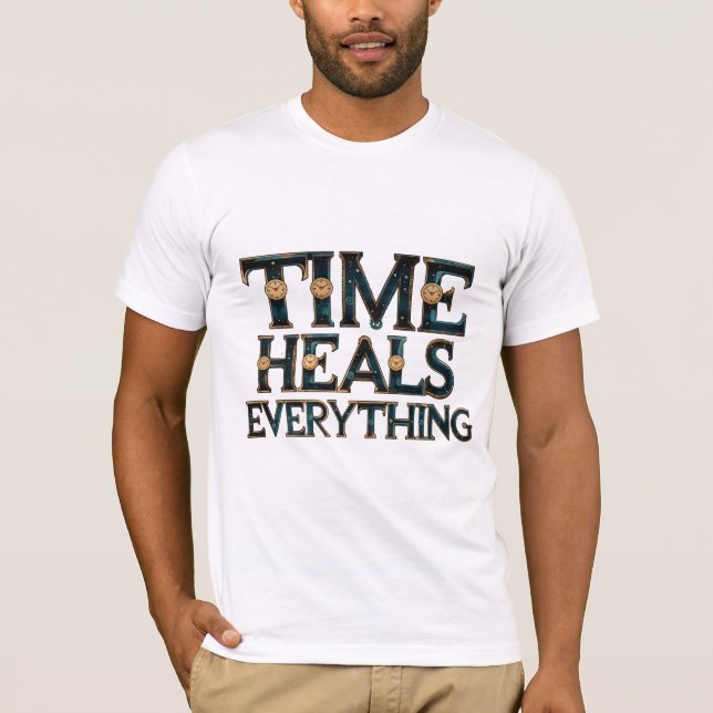 T-shirt Le temps guérit tout (Devant)