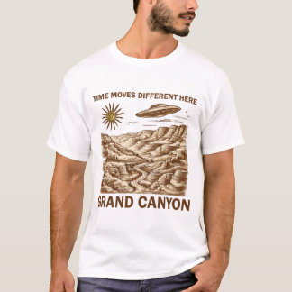 T-shirt Le temps passe différemment ici – Désert Sci-Fi Vi