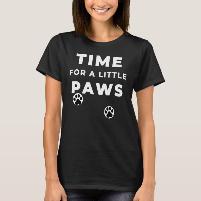 T-shirt Le Temps Pour Un Petit Paquet (Devant)