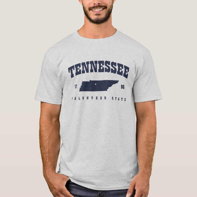 T-shirt Le Tennessee -- L'état volontaire (Devant)