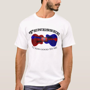 T-shirt Le Tennessee "retentit la bonne" pièce en t