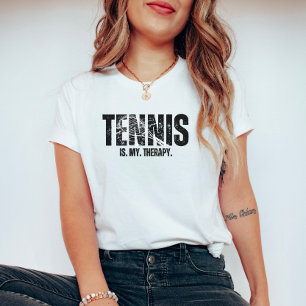T-shirt Le tennis est ma thérapie