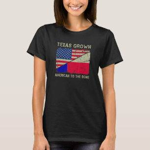 T-shirt Le Texas A Grandi Américain Jusqu'À L'État D'Origi