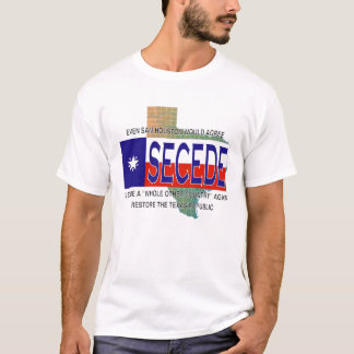 T-shirt Le Texas font cécession