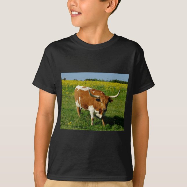 T-shirt Le Texas Longhorn (Devant)