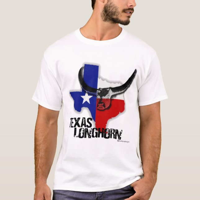 T-shirt Le Texas Longhorn (Devant)