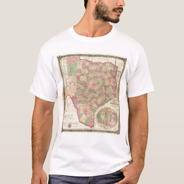T-shirt Le Texas occidental (Devant)