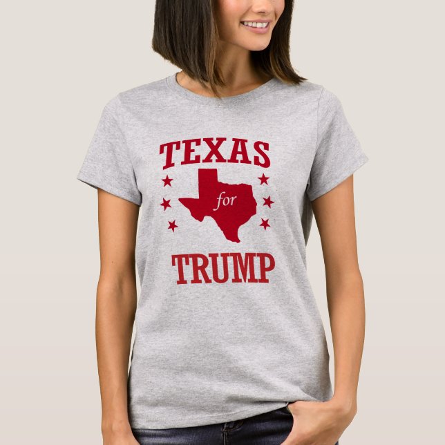 T-SHIRT LE TEXAS POUR DONALD TRUMP (Devant)
