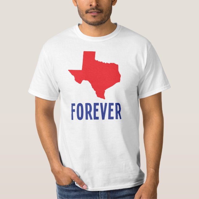 T-shirt Le Texas pour toujours (Devant)