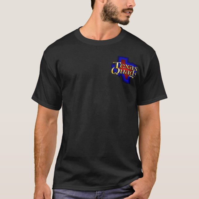 T-shirt Le Texas quadruple Nanner - noir (Devant)