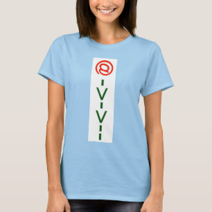 T-shirt Le texte s'est levé