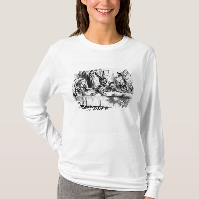 T-shirt Le thé du chapelier fou (Devant)