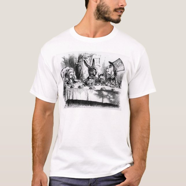 T-shirt Le thé du chapelier fou (Devant)