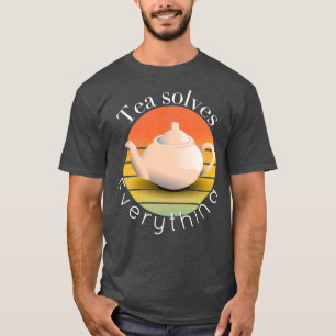 T-shirt Le thé résout tout 48 1