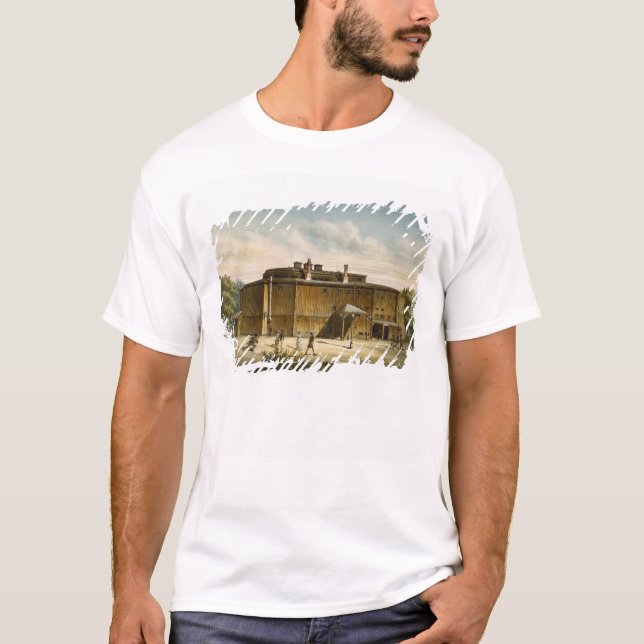 T-shirt Le théâtre à Dresde (Devant)